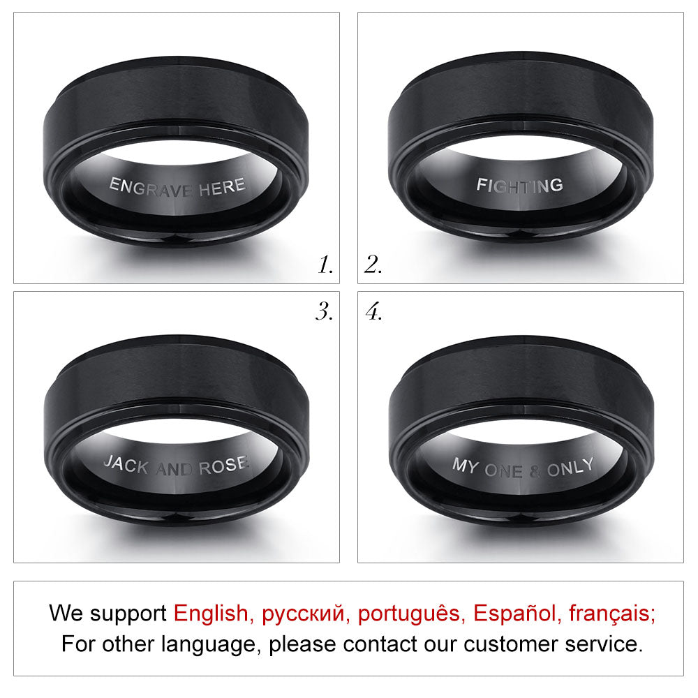 Flat Customized Ring