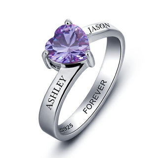 One Birthstone Ring