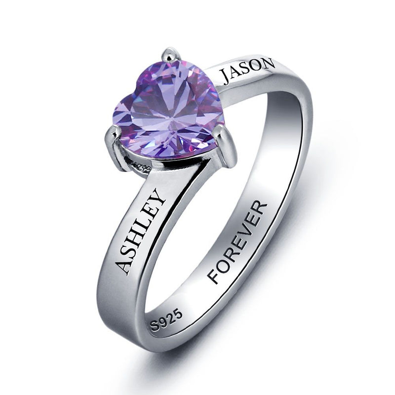 One Birthstone Ring