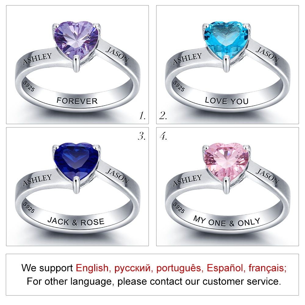 One Birthstone Ring
