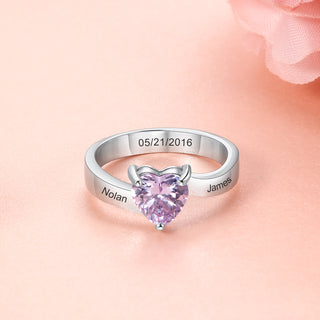 One Birthstone Ring