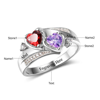Personalized 925 Sterling Silver Ring