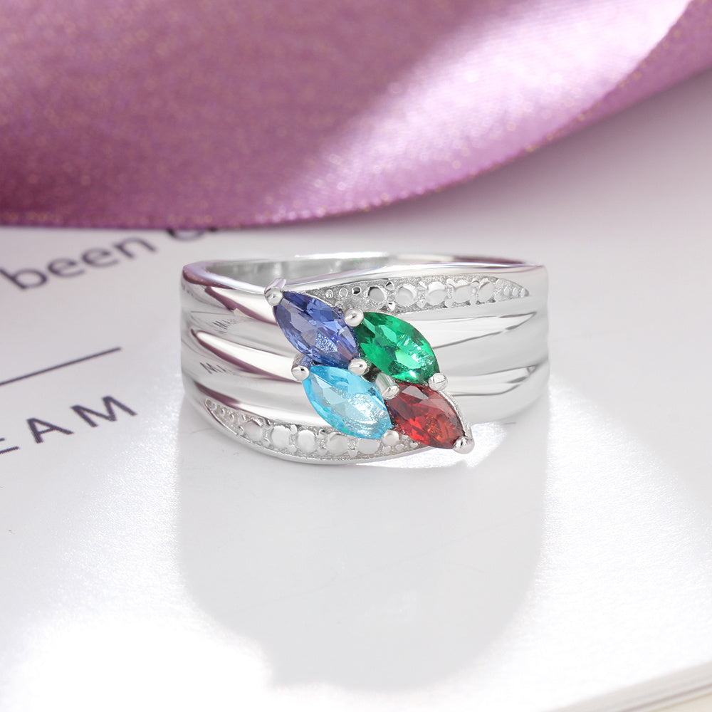 Cubic Zirconia Rings with Names