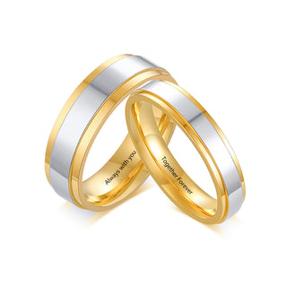 Personalized Stainless Steel Ring