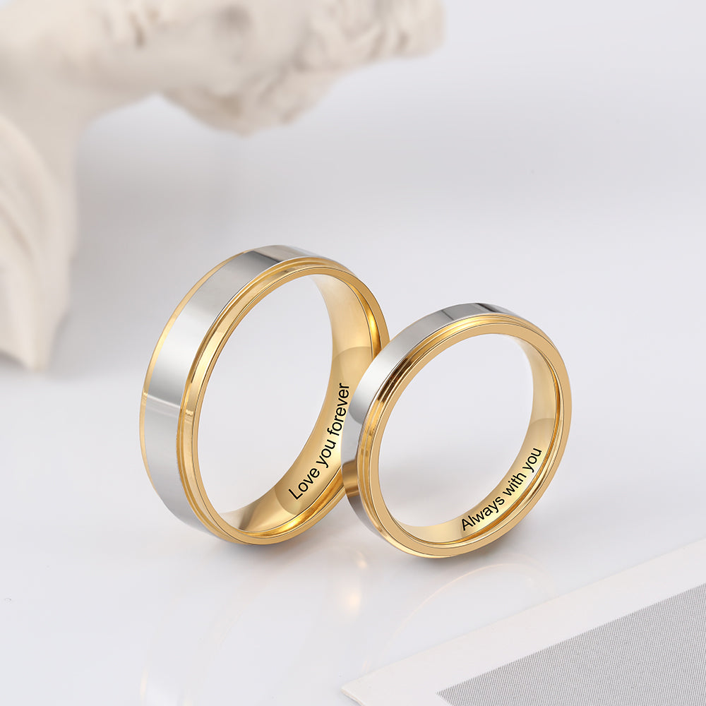 Personalized Stainless Steel Ring