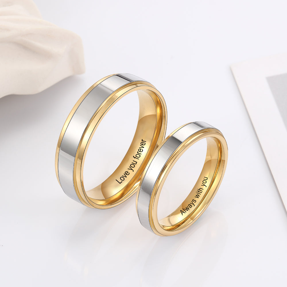 Personalized Stainless Steel Ring