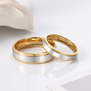Personalized Stainless Steel Ring