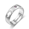 Hollow Baby Feet Ring