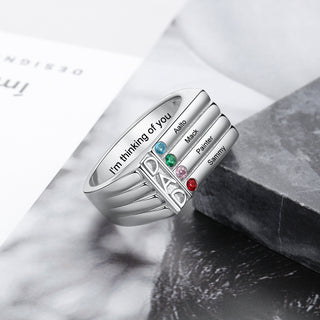 Copper Birthtsone Ring