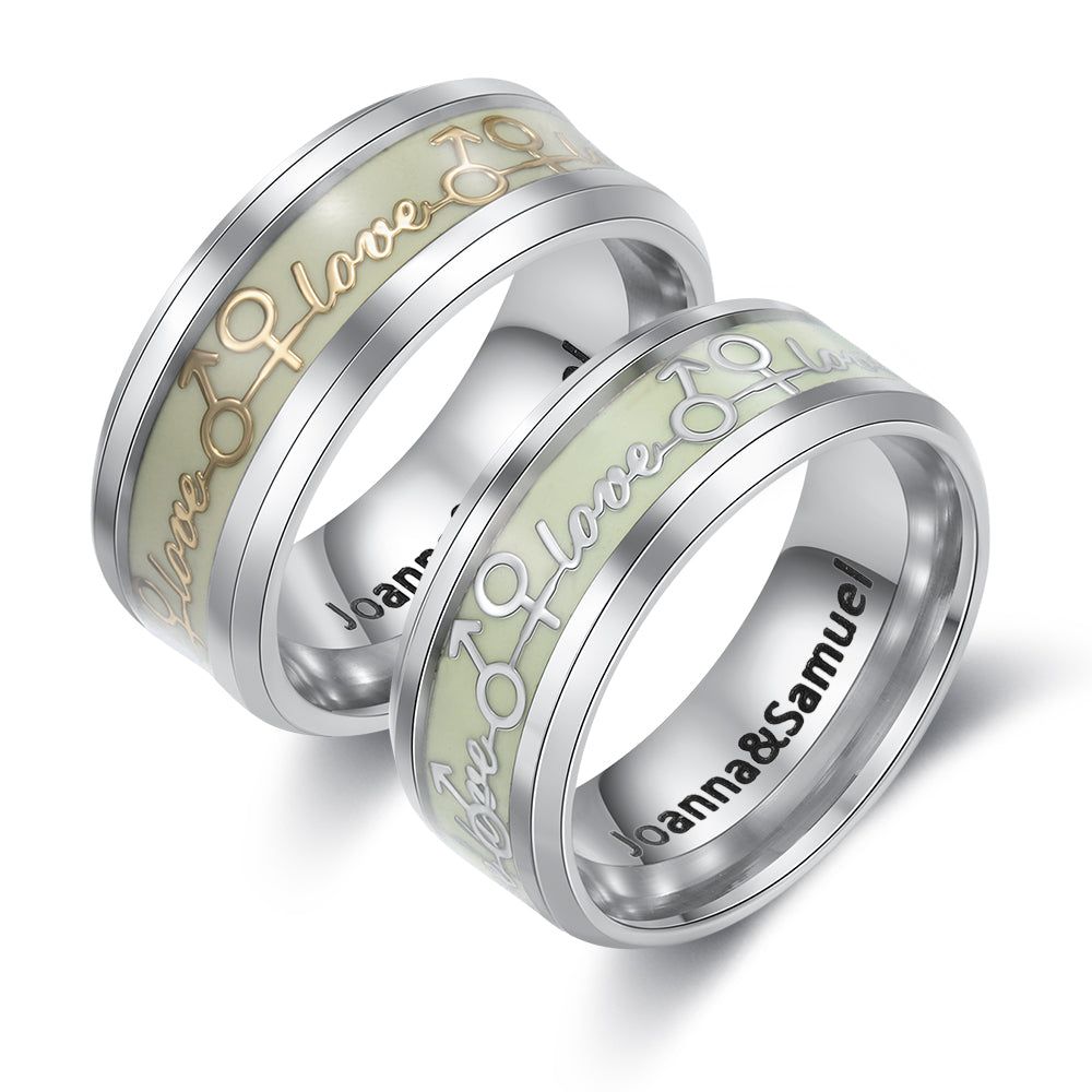 Personalized Stainless Steel Ring