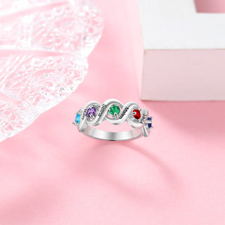 Custom Birthstone Ring