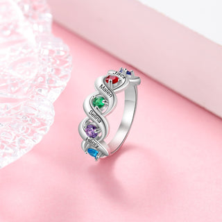 Custom Birthstone Ring
