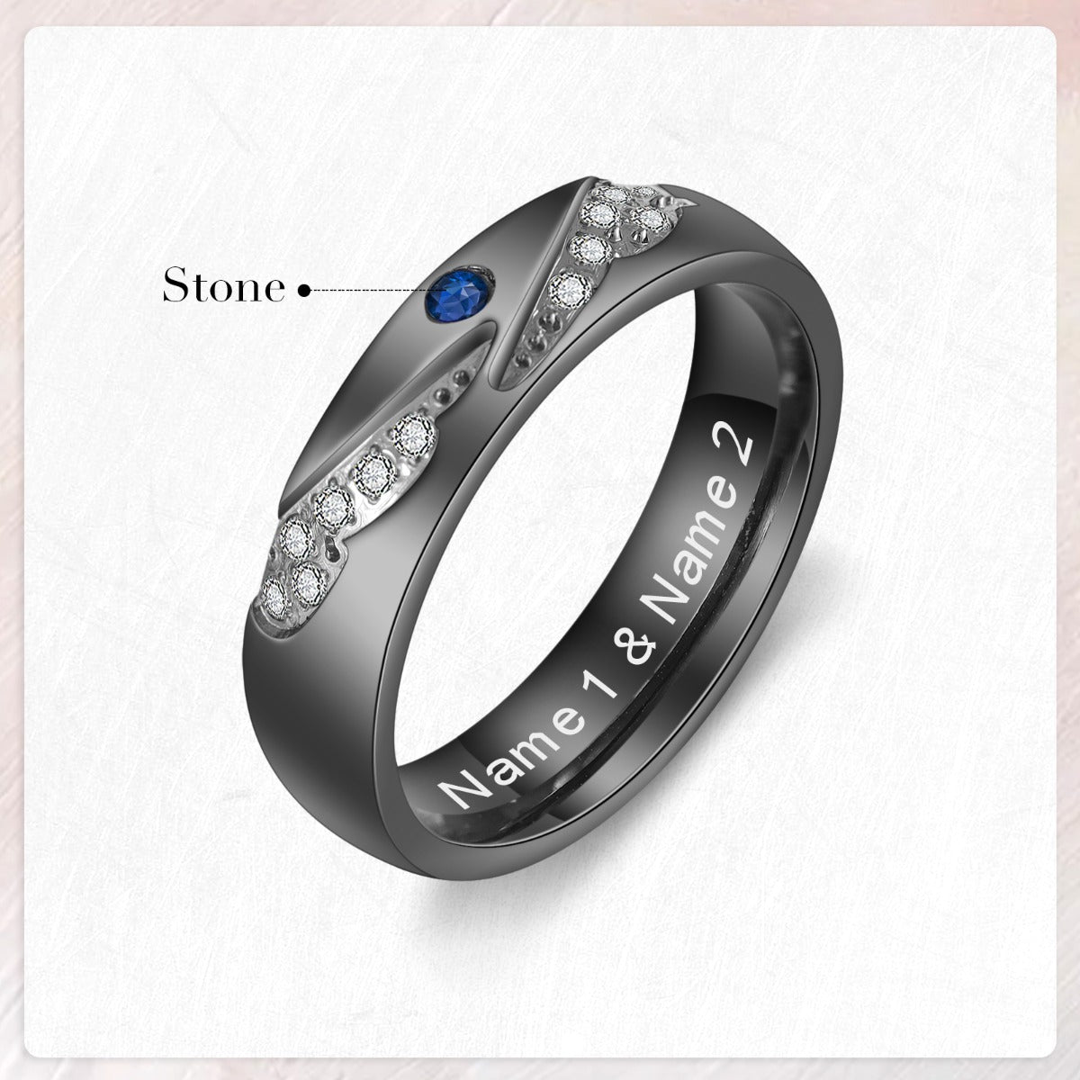 Personalized Couple Ring