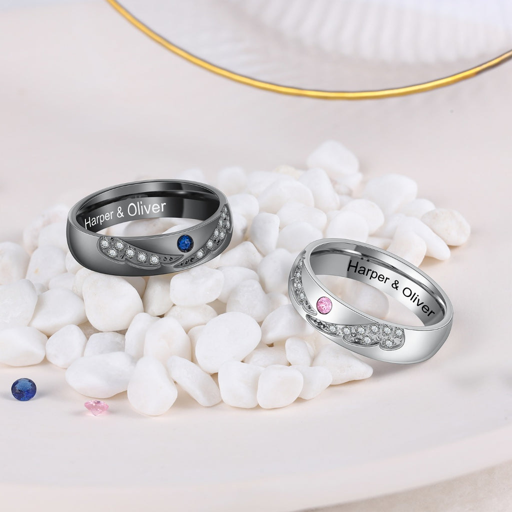 Personalized Couple Ring