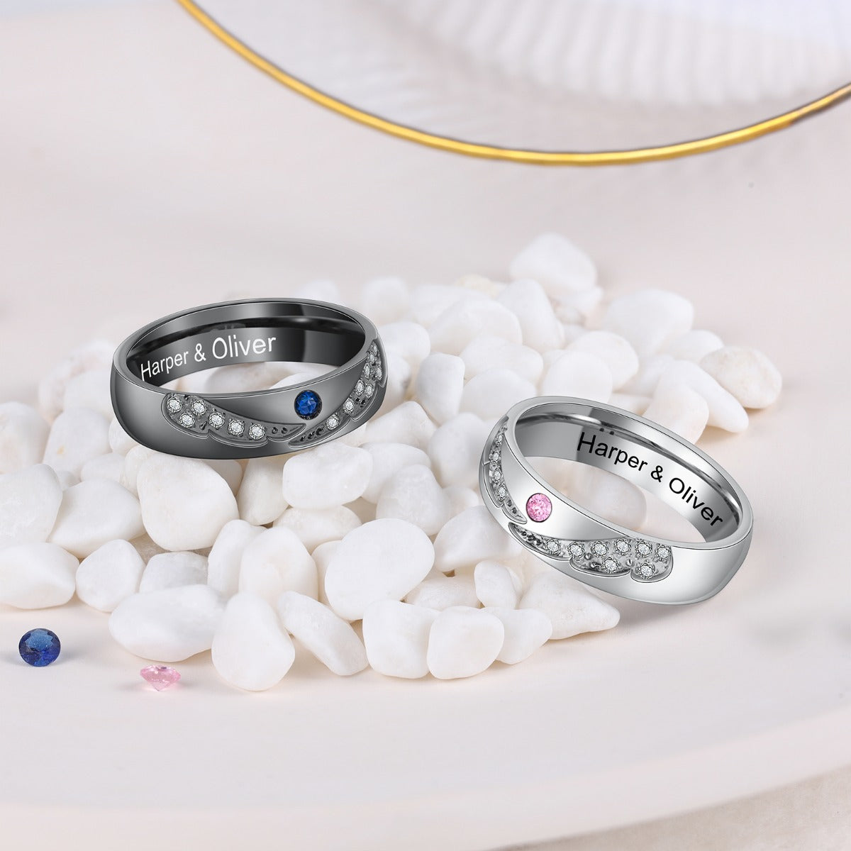 Personalized Couple Ring