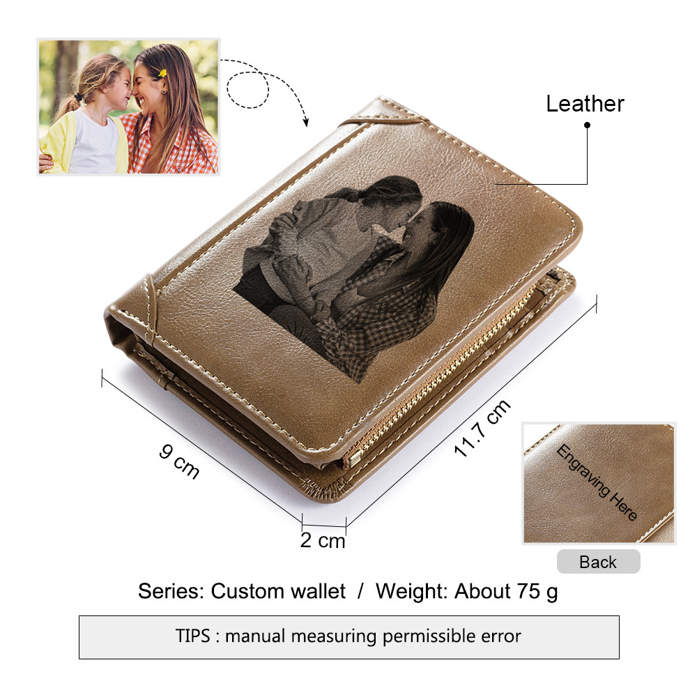 Fashion Personalized Leather Wallet#WA100334