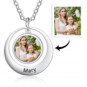 Personalized Stainless Steel Photo Necklace