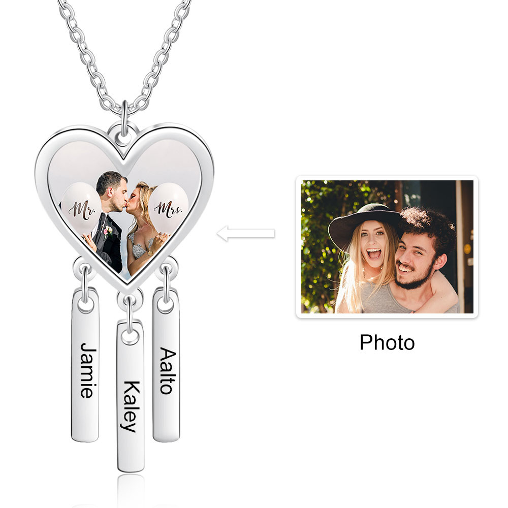 Best Dropship Product*Personalized Stainless Steel Photo Necklace#NE105547