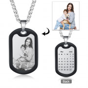 Stainless Steel Personalized Photo Necklace