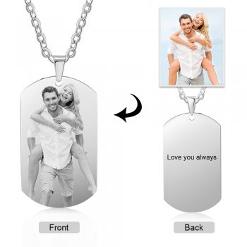 Personalized Photo Pendant Necklace