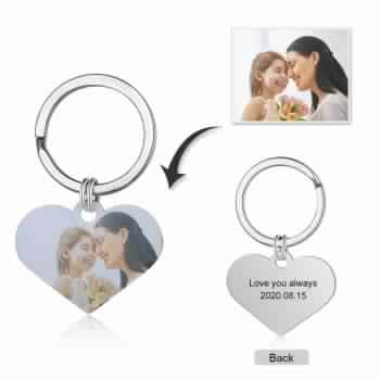 Best Dropship Product*Personalized Stainless Steel Photo Keychain #AS102233