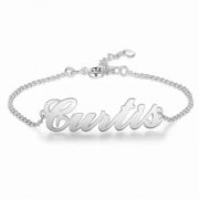 Best Dropship Product*Personalized Rhodium Plated Bracelet#BA102896