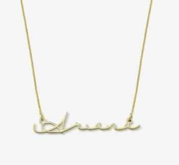 925 Sterling silver Name necklace #NE106464