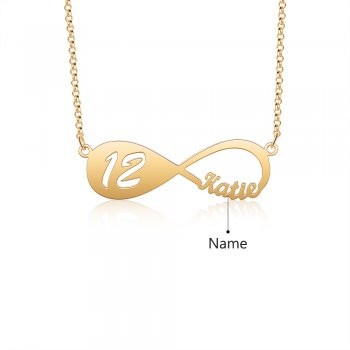 Best Dropship Product*Personalized Rhodium Plated Name Necklace#NE104929