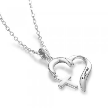 Best Dropship Product Personalized Rhodium Plated Necklace#NE104188