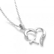 Best Dropship Product Personalized Rhodium Plated Necklace#NE104188