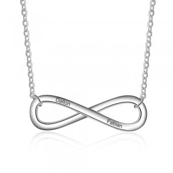 Best Dropship Product*Personalized Rhodium Plated Nameplate Bar Necklace#NE103164