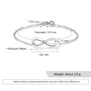 Best Dropship Product Engraved Rhoidum Plated Bracelet#BA102563