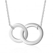 Stainless Steel Interlocking Name Necklace