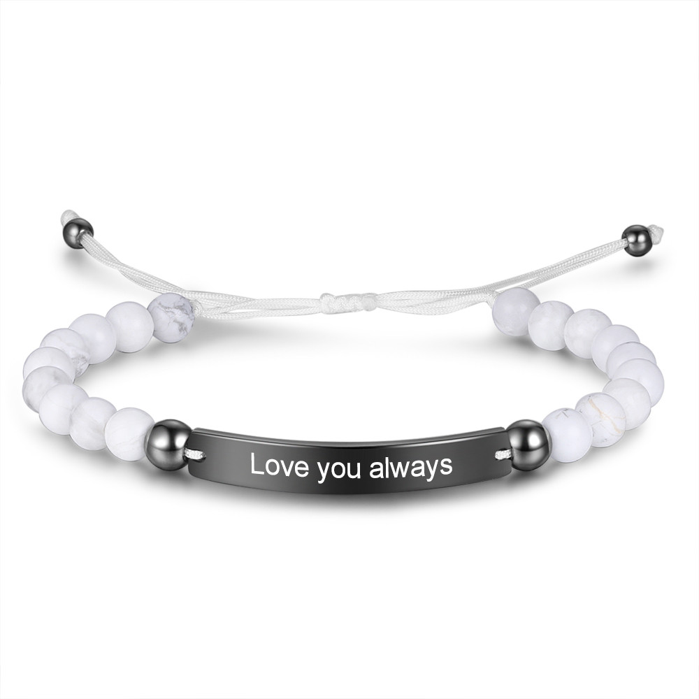 Personalized Stainless Steel Bracelet