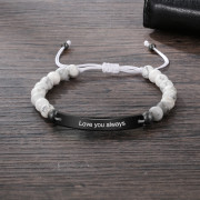 Personalized Stainless Steel Bracelet