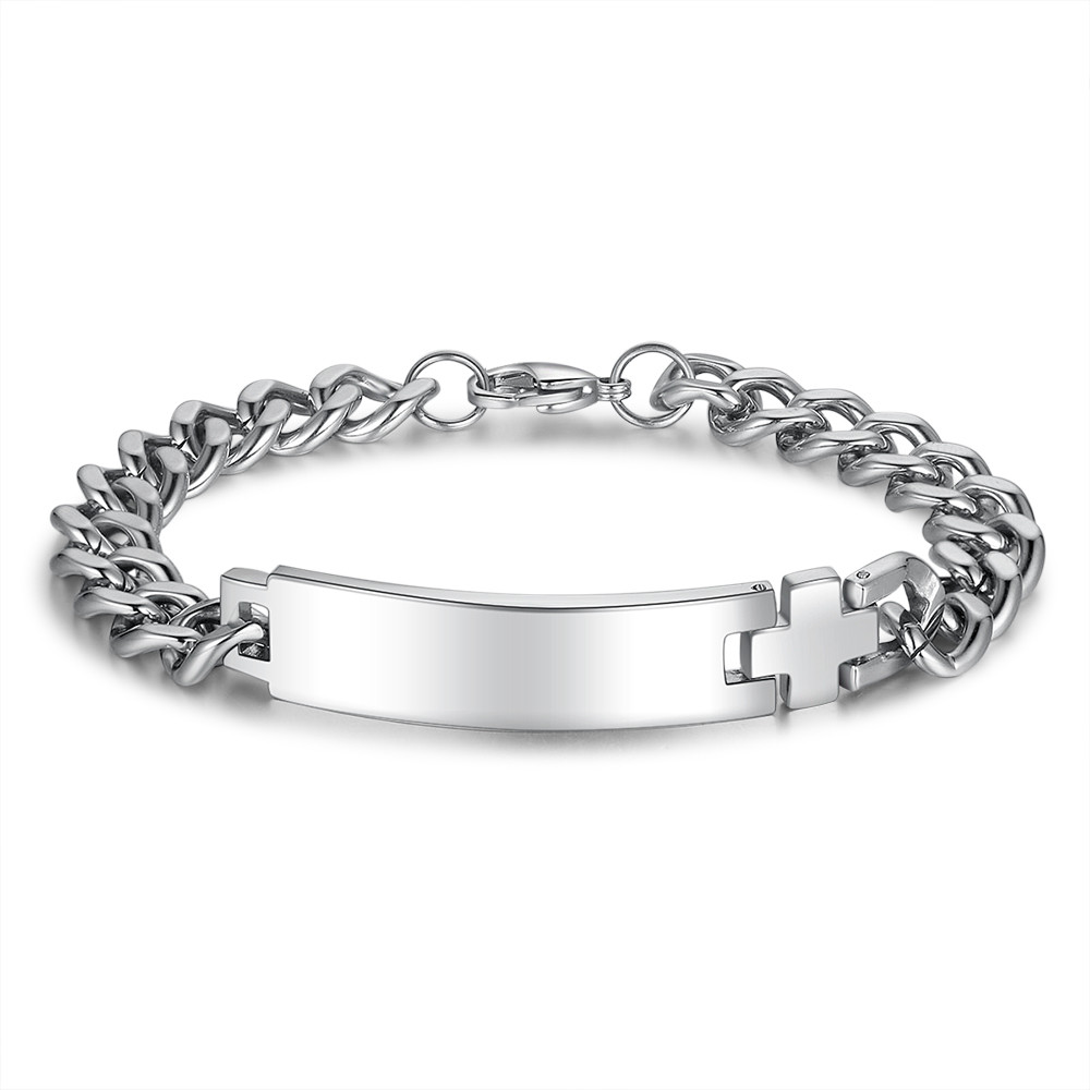 Engraving Stainless Steel Bracelet