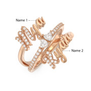 Custom 3D Jewelry Name Ring