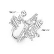 Custom 3D Jewelry Name Ring