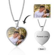 Personalized Stainless Steel Photo Necklace