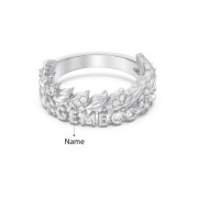 Custom 3D Jewelry Name Ring