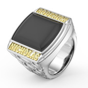 Custom 3D Jewelry Men Ring