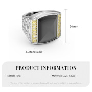 Custom 3D Jewelry Men Ring