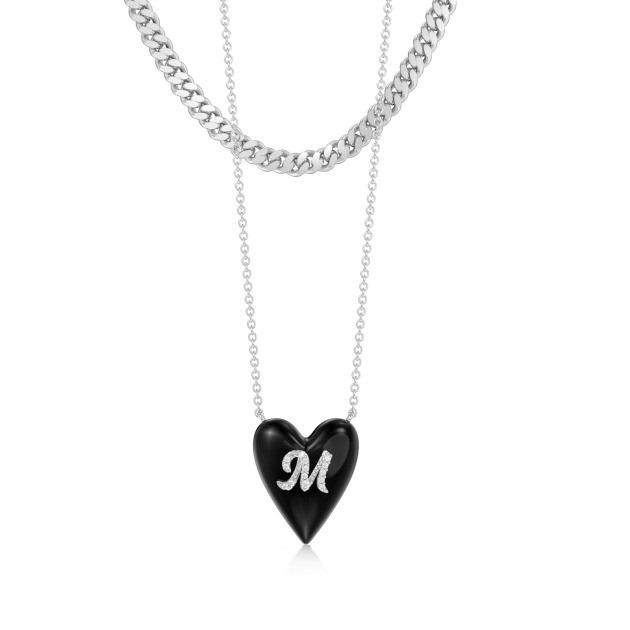 Custom 3D Jewelry Heart Necklace