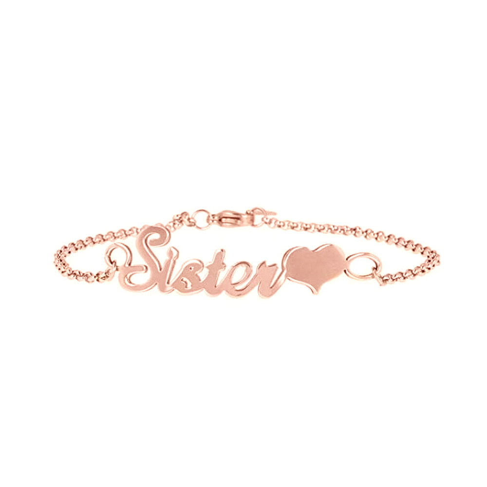 Personalized 925 Sterling Silver Bracelet