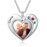 Personalized Stainless Steel Photo Necklace