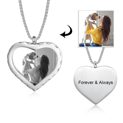 Stainless Steel Photo Necklace