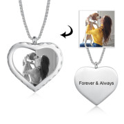 Stainless Steel Photo Necklace