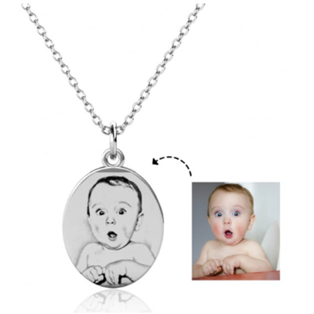 Custom Design Photo Pendant Necklace