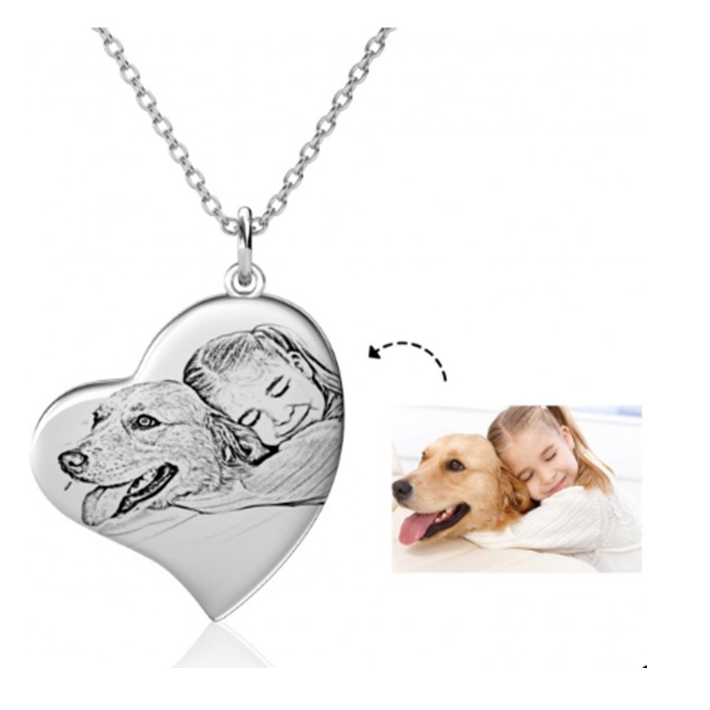 Custom Design Photo Pendant Necklace