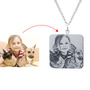 Custom Design Photo Pendant Necklace